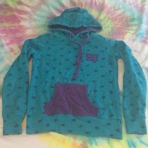 DC star and dot hoodie size small